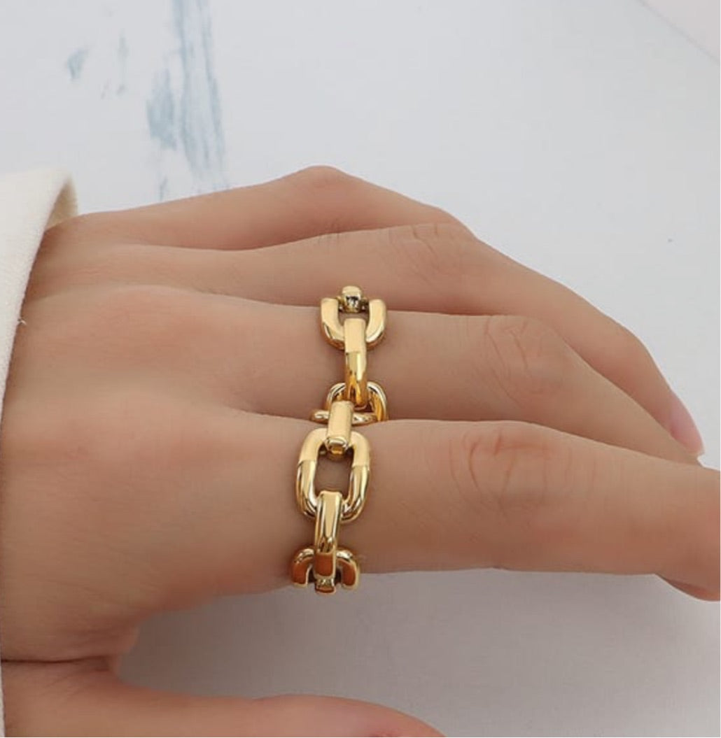 Chain Band Ring